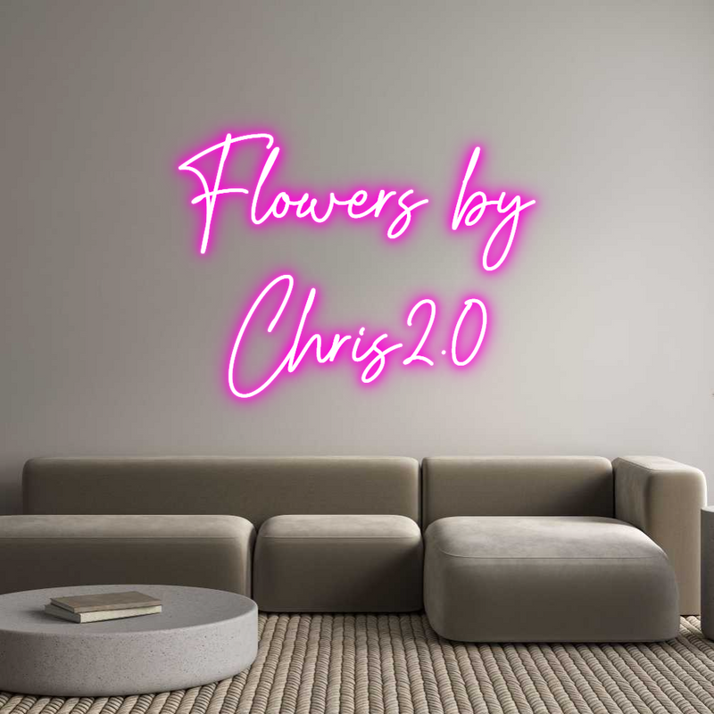 Custom Neon: Flowers by
C...