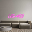 Custom Neon: L.ASweetsNY