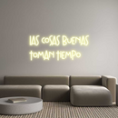 Custom Neon: LAS COSAS BUE...