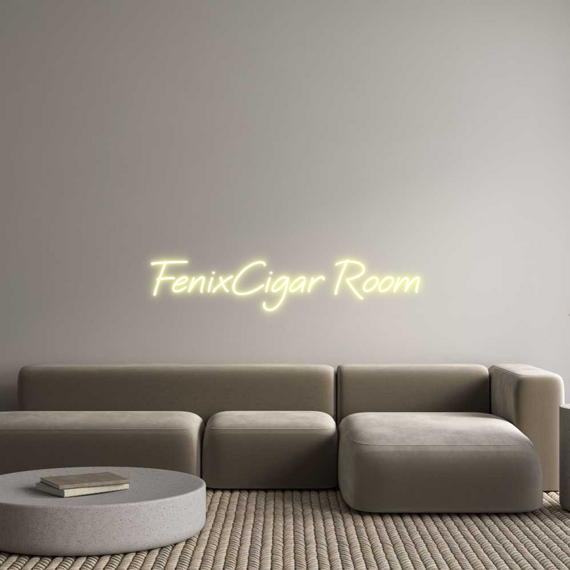 Custom Neon: FenixCigar Room