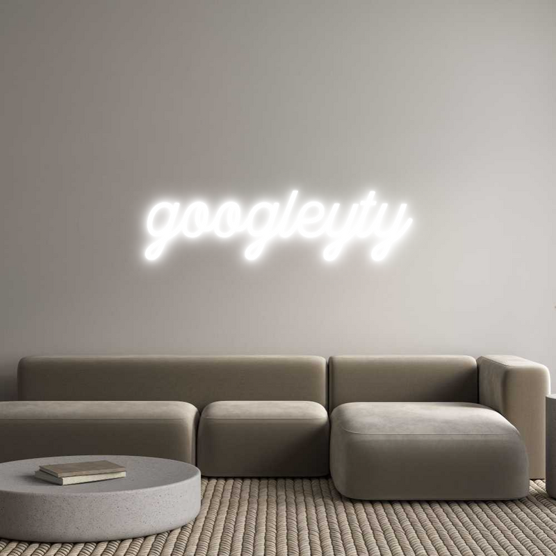 Custom Neon: googleyty
