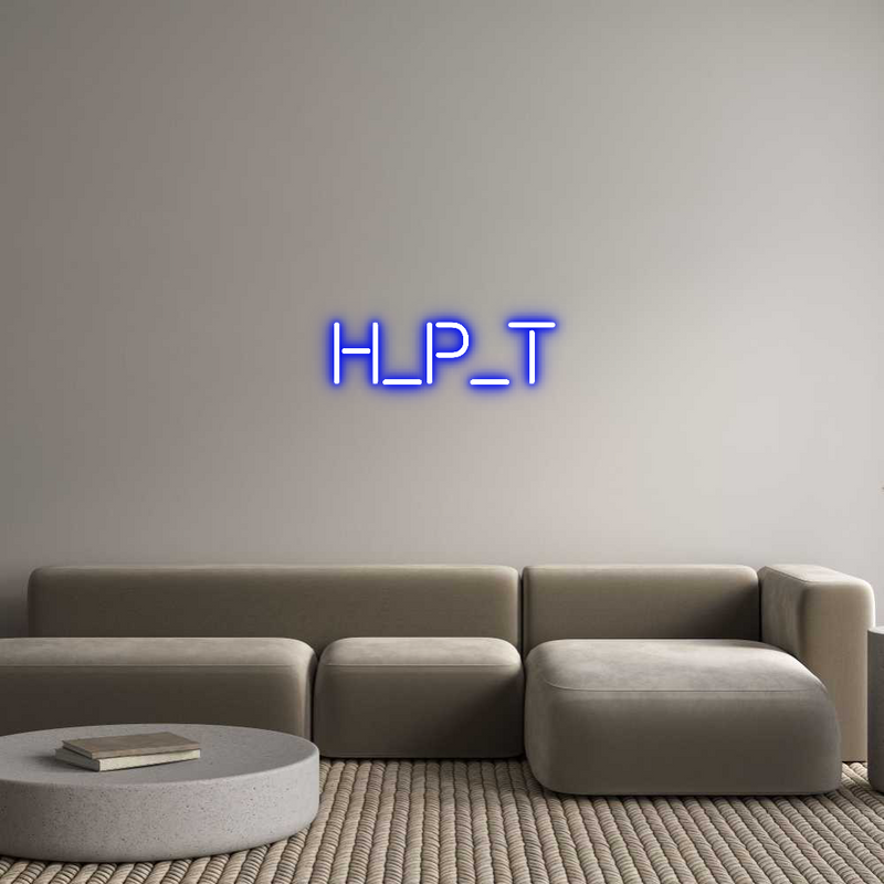 Custom Neon: H_P_T