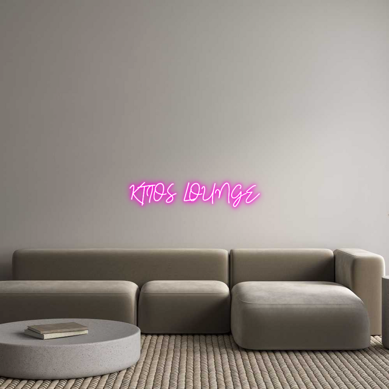 Custom Neon: KTIOS LOUNGE