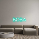 Custom Neon: BOBA
