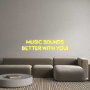 Custom Neon: Music sounds
...