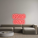 Custom Neon: NAILS
OPEN