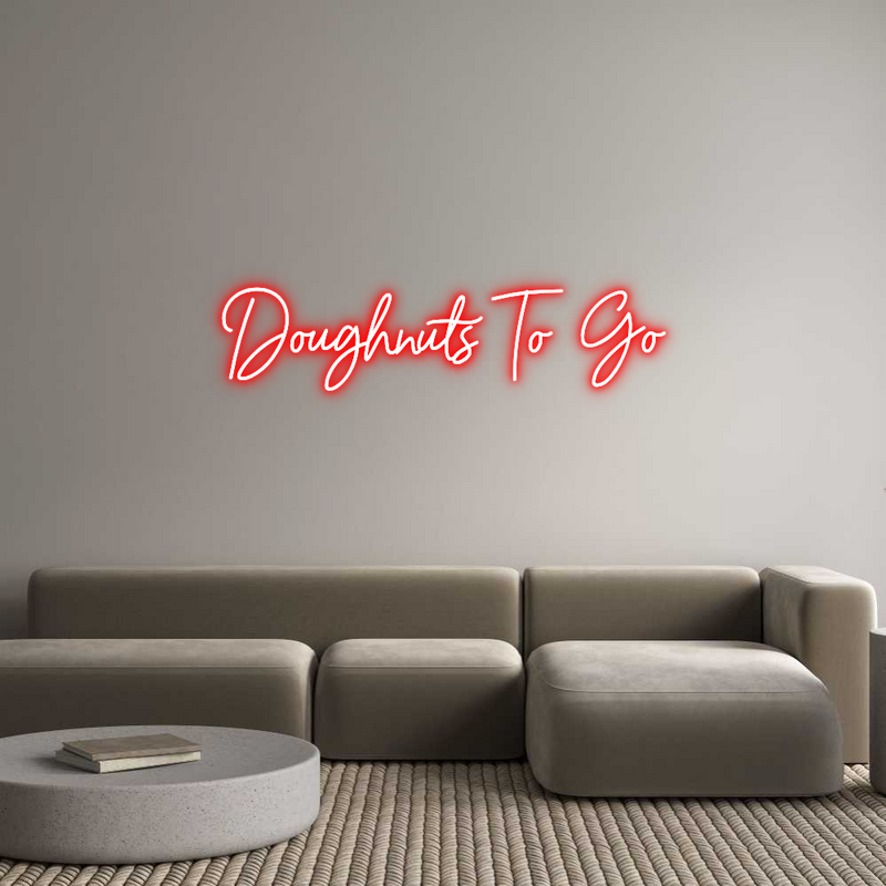 Custom Neon: Doughnuts To ...
