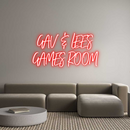 Custom Neon: GAV & LEE'S
...