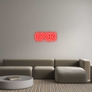 Custom Neon: OPEN