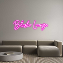 Custom Neon: Blasko Lounge