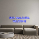 Custom Neon: Roy Nails Spa...