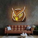 Owl Head LED Neon Sign Light Pop Art