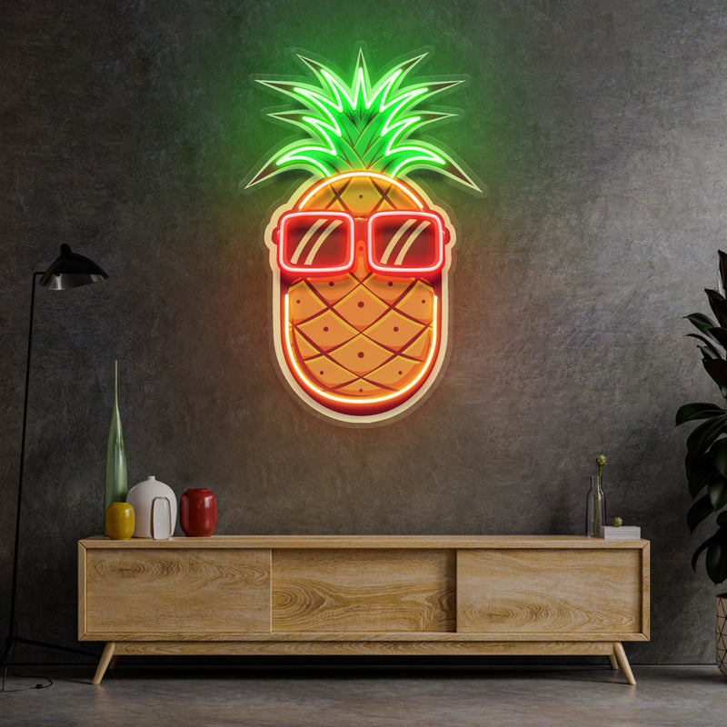 Pineapple LED Neon Sign Light Pop Art