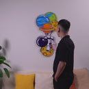 Astronaut Hugging Planet Led Neon Acrylic Artwork