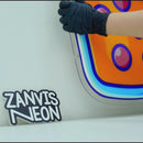 Boba Milktea Dog Led Neon Acrylic Artwork