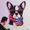 Dog Glass LED Neon Sign Light Pop Art