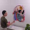 UFO Skull Vibe LED Neon Sign Light Pop Art