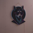 Cool Husky LED Neon Sign Light Pop Art