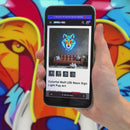 Colorful Wolf LED Neon Sign Light Pop Art