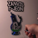 Astronaut Bong Led Neon Acrylic Artwork