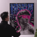 David Stranger Collapse Art LED Neon Sign Light Pop Art