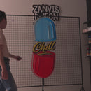 The Chill Pill Led Neon Acrylic Artwork