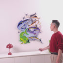 Colorful Fishing LED Neon Sign Light Pop Art