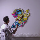 Astronauts Enjoying Space LED Neon Sign Light Pop Art