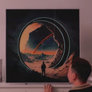 Astronaut Experiencing The Space LED Neon Sign Light Pop Art