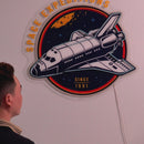 Space Expeditions LED Neon Sign Light Pop Art