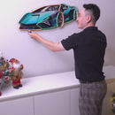 Hypercar LED Neon Sign Light Pop Art