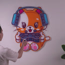 Cute cat Gaming LED Neon Sign Light Pop Art