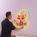 Cat Food LED Neon Sign Light Pop Art