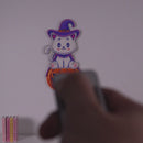 Cat on Pumpkin LED Neon Sign Light Pop Art