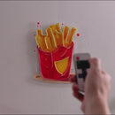 French Fries Potatoes LED Neon Sign Light Pop Art