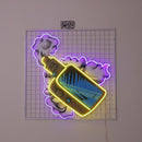Bottle Bong LED Neon Sign Light Pop Art