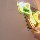 Burn Money With Bitcoin LED Neon Sign Light Pop Art