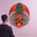 Pineapple Sea Skull LED Neon Sign Light Pop Art