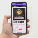 Astronaut Hamburger Led Neon Acrylic Artwork