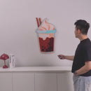 Choco Milktea Led Neon Acrylic Artwork