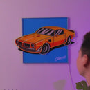 Classic Yellow Car LED Neon Sign Light Pop Art
