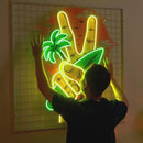 The Beach Led Neon Acrylic Artwork