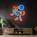 Puppy Space LED Neon Sign Light Pop Art