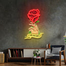 Roses Gift LED Neon Sign Light Pop Art