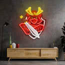 Samurai Mascot LED Neon Sign Light Pop Art