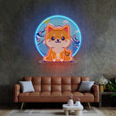 Shiba Mountain LED Neon Sign Light Pop Art