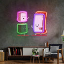 Sushi Characters LED Neon Sign Light Pop Art