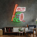 Sushi Roll Seated LED Neon Sign Light Pop Art