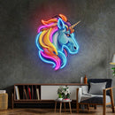 Unicorn Head LED Neon Sign Light Pop Art