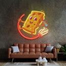 Yellow Sponge LED Neon Sign Light Pop Art